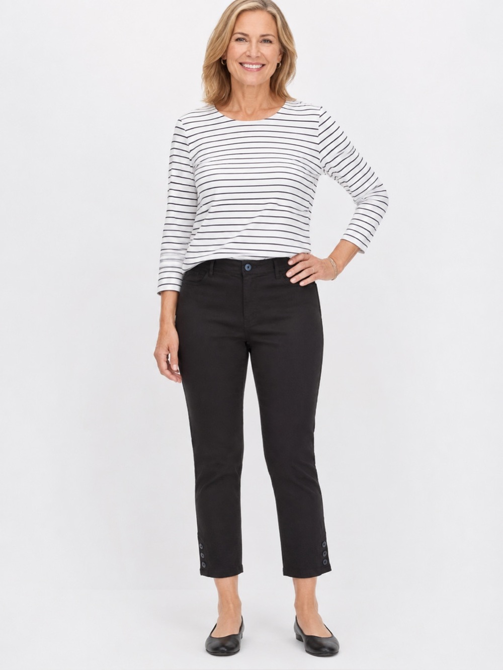 J Jill cropped jeans size 14